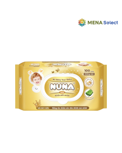Khăn Ướt Nuna Gold Không Mùi Gói 100 Tờ