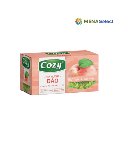 Trà Túi Lọc Cozy Hương Đào Hộp 20x2g
