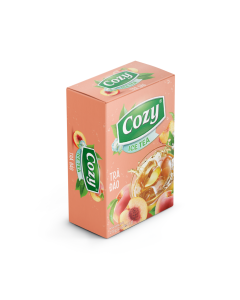 Trà Hòa Tan Cozy Đào Hộp 12x15g
