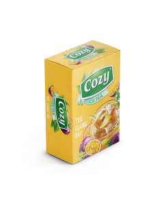 Trà Hòa Tan Cozy Chanh Leo Hộp 12x15g