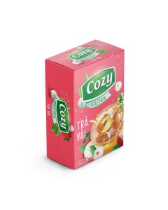 Trà Hòa Tan Cozy Vải Hộp 12x15g