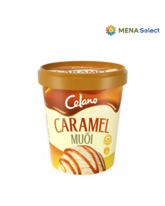 Kem Hộp Giấy Celano Caramel Muối 460ml
