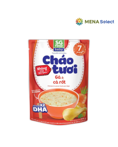 Cháo Tươi Baby Gà Cà Rốt SG Food Gói 240g