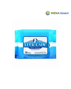 Khăn ướt Luck Lady mùi C gói 25 tờ