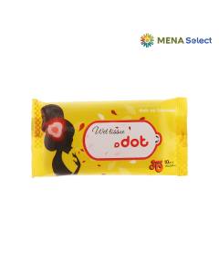 Khăn ướt vệ sinh Dot mùi C gói 10 tờ