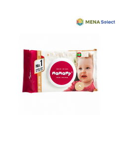 Khăn ướt Mamamy có nắp mùi C gói 100 tờ