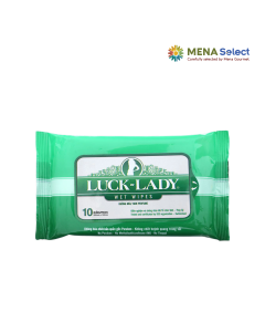 Khăn Ướt Luck Lady Không Mùi Gói 10 Tờ