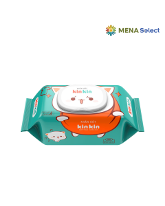 Khăn Ướt Kinkin C&oacute; Nắp, K.M&ugrave;i G&oacute;i 100 Tờ