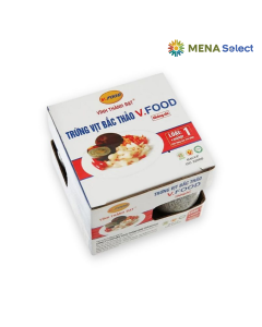 Trứng Vịt Bắc Thảo 60g±2g Vfood Hộp 4 Quả 