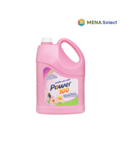 Nước lau sàn Power100 tinh dầu hoa thiên nhiên can 3.5kg