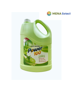 Nước lau sàn Power100 tinh dầu chanh sả can 3.5kg