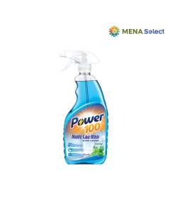 Nước lau kính Power100 hương bạc hà chai 500ml