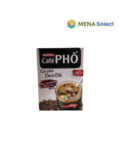 Cà Phê Phố MacCoffee Đen Đá Hộp 10x16g