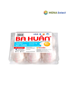 Trứng Vịt Ba Huân Size L Vỉ 6