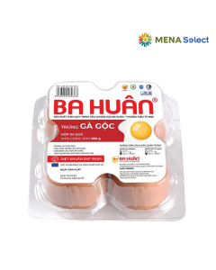Trứng Gà Gộc Ba Huân Vỉ 4