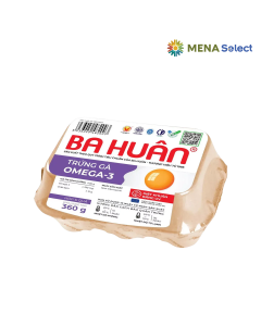 Trứng Gà Omega Ba Huân Vỉ 6