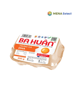 Trứng Gà DHA Ba Huân Vỉ 6