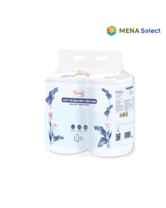 Lốc 4 Cuộn Giấy Vệ Sinh Mềm Mịn Tomie 4 Lớp 