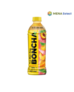 Trà Boncha Mật Ong Vị Olong Đào Chai 450ml