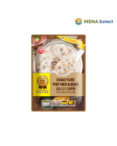 Cháo Tươi Thịt Heo Bí Đỏ Ottogi Gói 220g