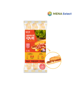 Bánh Mì Que Nhân Xá Xíu Thịt Xông Khói Dos Bakery Túi 189g
