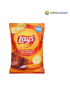 Snack Khoai Tây Lays Sườn Nướng BBQ Brazil Gói 54g