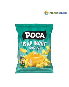 Snack Bắp Ngọt Xốc Bơ Poca Gói 60g