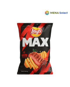 Snack Khoai Tây Lays Max Wagyu Bò Gói 75g