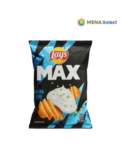 Snack Khoai Tây Lays Max Kem Chua Hành Gói 75g