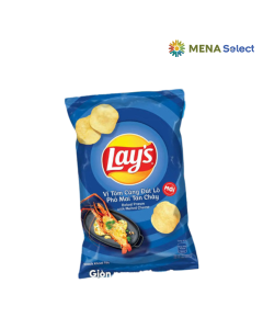 Snack Khoai Tây Lays Tôm Càng Đút Lò Phô Mai Gói 54g
