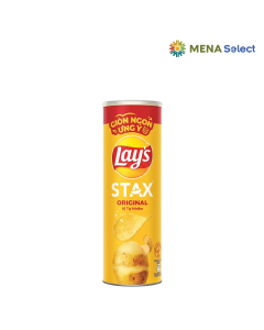 Snack Khoai Tây Lays Stax Tự Nhiên Lon 90g