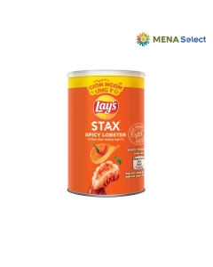 Snack Khoai Tây Lays Stax Vị Tôm Hùm Nước Ngũ Vị Lon 30g