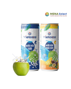 Nước Dừa Trái Cây Vietcoco Lon 240ml