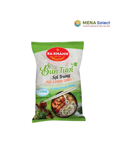 Bún Tươi Sợi Trung Ba Khánh Gói 500g