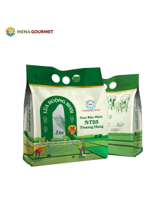 Gạo ST25 Ruộng Rươi Bảo Minh Túi 3Kg
