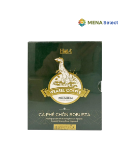 Cà Phê Phin Giấy Chồn Robusta Hạt A Hộp Giấy 6x20g