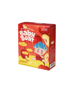 Bánh Gạo Tập Nhai Baby Boat Vị Táo Hộp 32g