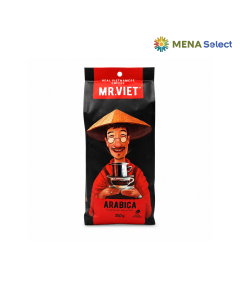 Cà phê hạt rang Mr Viet Arabica gói 250g