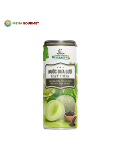 Nước Dưa Lưới Hạt Chia Danny Green Lon 320ml