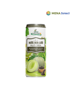 Nước Dưa Lưới Hạt Chia Danny Green Lon 320ml
