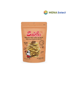 Snack Bánh Tráng Nướng Sachi Khô Bò Cay Gói 45g