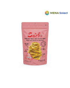 Snack Bánh Tráng Nướng Phủ Mực Nướng Sachi Gói 45g