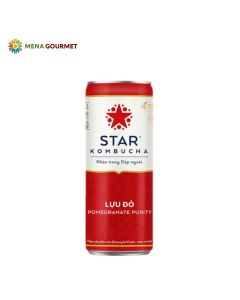 Trà Lên Men Lựu Đỏ Star Kombucha Lon 250ml
