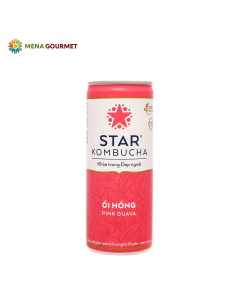 Trà Lên Men Ổi Hồng Star Kombucha Lon 250ml