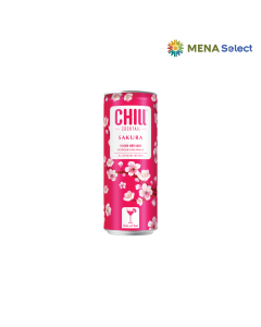 Nước Tr&aacute;i C&acirc;y L&ecirc;n Men Chill Sakura Vị Dưa Hấu Sake Lon 250ml