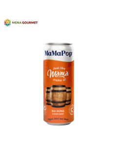 Nước Trái Cây Có Ga Gừng Mamapop Lon 330ml