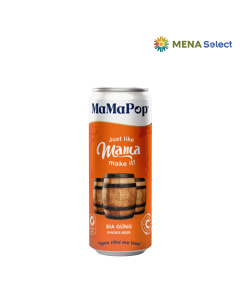 Nước Trái Cây Có Ga Gừng Mamapop Lon 330ml
