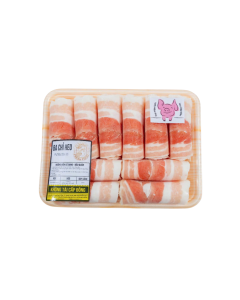 Ba chỉ heo Freshfoco đông lạnh gói 300g