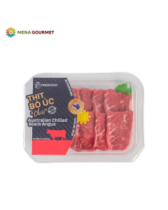 Thăn Ngoại Bò Úc Black Angus Freshfoco Khay 250g