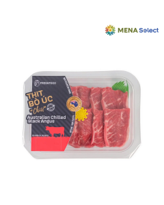 Thăn Ngoại Bò Úc Black Angus Freshfoco Khay 250g